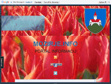 Tablet Screenshot of mozirje.info